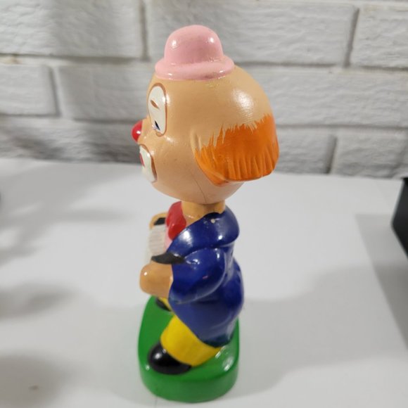 Vintage Nodders Bobblehead Clown Bank -- #1244 - Picture 2 of 5